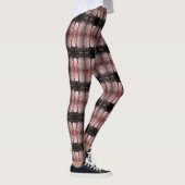 Retro Paris Eiffeltoren Leggings (Rechts)