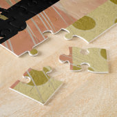 Retro Paris Mode Scène Puzzel Legpuzzel (Zijkant)