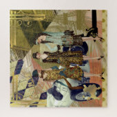 Retro Paris Mode Scène Puzzel Legpuzzel (Verticaal)