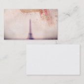 Retro Paris Visitekaartje (Voorkant / Achterkant)