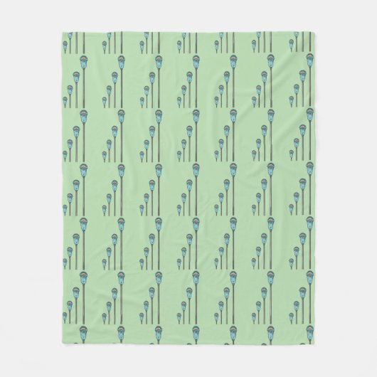 Retro parkeermeter fleece deken (Voorkant)