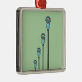 Retro parking meter metalen ornament (Rechts)