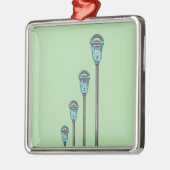 Retro parking meter metalen ornament (Links)