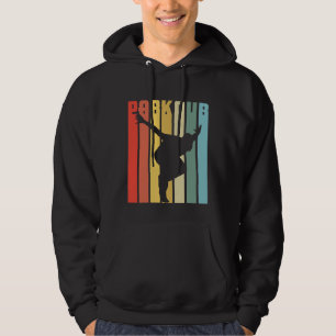 Retro Parkour Gift City Free Runner Jump Hoodie