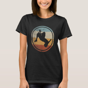 Retro Parkour Runner Freerunning Parkour T-shirt