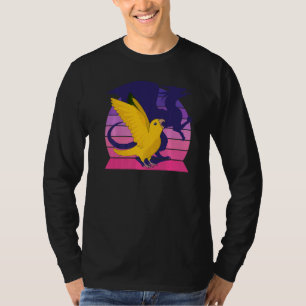 Retro Parrot I Dragon I Screaming Queen of Beieren T-shirt