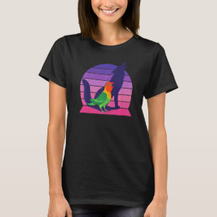 Retro Parrot I Howling Wolf I die Fischer's schild T-shirt
