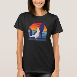 Retro Parrot I Howling Wolf I Screaming Cockato 1 T-shirt
