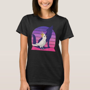 Retro Parrot I Howling Wolf I Screaming Cockato T-shirt