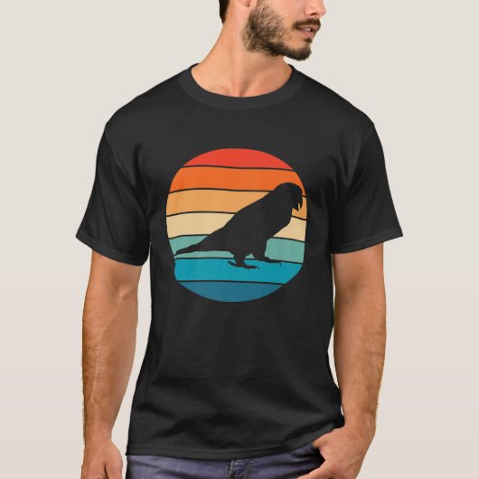 Retro Parrot T-shirt (Voorkant)