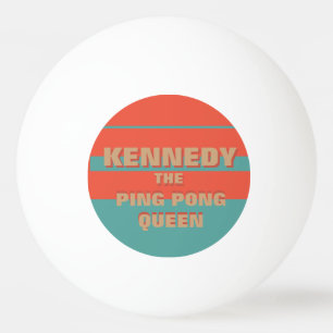 Retro partij moderne stijlvolle douane pingpongbal