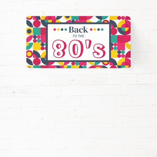 retro partij spandoek (Insitu)