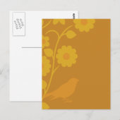 Retro Partridge Briefkaart (Voorkant / Achterkant)