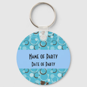 Retro Party Favors Sleutelhanger