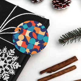 Retro Party Stijl Bedankjes Labels