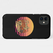 Retro party tijd Case-Mate iPhone case (Achterkant (horizontaal))