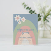 Retro Pastel Afstudeerfeest (Staand voorkant)