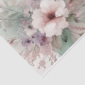 Retro Pastel Floral Chic Charm Decoupage Prints Tissuepapier (Detail)