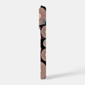 Retro Pastel Floral Mandala Symmetry iPhone Hoesje (Linkerkant)