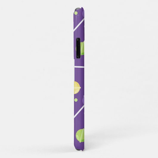 Retro Pastel gekleurd Snoep Lollipops Paars Case-Mate iPhone Case (Achterkant/rechts)