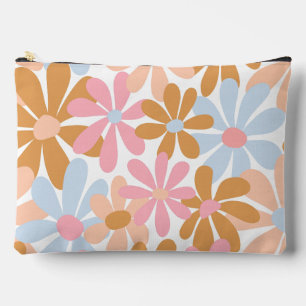Retro Pastel Groovy Madeliefjes Bloem Patroon Etui