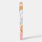 Retro Pastel Groovy Madeliefjes Bloemmotief Case-Mate iPhone Case (Achterkant / Links)