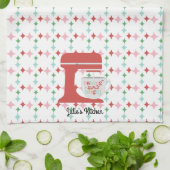 Retro Pastel Kerstmis | Baking Spirits Bright Theedoek (Gevouwen)