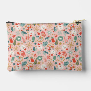 Retro Pastel Kerstmis Etui