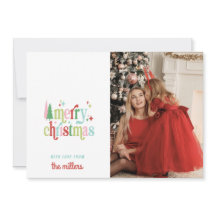 Retro Pastel Kerstmis | Prettig Kerstfeest