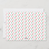 Retro Pastel Kerstmis PRETTIGE FEESTDAGEN | Feestdagenkaart (Achterkant)