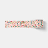 Retro Pastel Kerstmis Satijnen Lint (Voorkant)