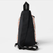 Retro Pastel Kerstmis Sling Bag (Achterkant)