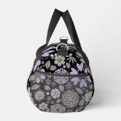 Retro Pastel Pink Purple Floral Seamless Pattern Plunjezak (Rechts)