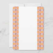 Retro Pastel Pixel Mozaïek Geometrisch Patroon Kaart (Achterkant)