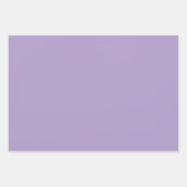 Retro pastel roze Paarse bloem naadloos patroon Inpakpapier Vel (Voorkant 2)