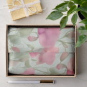 Retro pastel Sweet Pea patroon Tissuepapier (Geschenk)