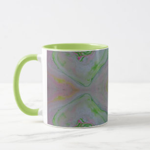 Retro Pastel Watermeloen Marmer Vloeibare Kunst Li Mok