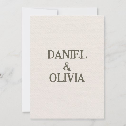 Retro Pastelkleur Daisy Wedding Bedankkaart (Achterkant)