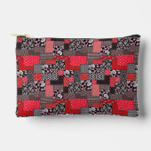 Retro Patchwork Bloemendekenpatroon Etui (Voorkant)