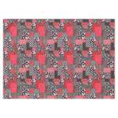 Retro Patchwork Bloemendekenpatroon Tafelkleed (Voorkant (Horizontaal))