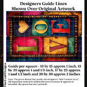 Retro Patchwork “LOVE” Paneel Bord DP9F Decoupage Tissuepapier