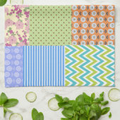 Retro Patchwork Quilt Country Pattern Theedoek (Gevouwen)