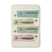 Retro Patchwork Tabbies ©studioxine Badmat (Voorkant Verticaal)