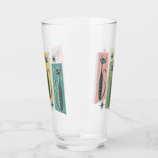 Retro Patchwork Tabbies ©️ studioxine Glas (Links)