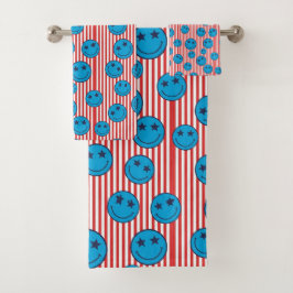 Retro Patriot Bad Handdoek