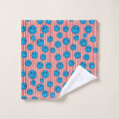Retro Patriot Bad Handdoek (Wasdoekje)