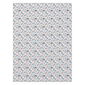 Retro Patriotic USA 4 juli Tafelkleed (Voorkant)