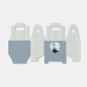  retro patriottische 40-jarige oorlogsvrouw uit 19 bedankdoosjes (Uitgevouwen)