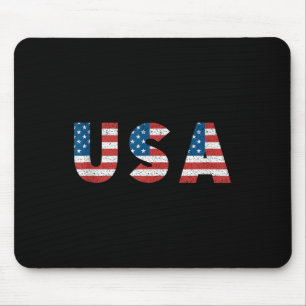 Retro Patriottische Verenigde Staten Nationale Ame Muismat