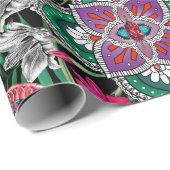 Retro Patroon Cadeaupapier (Rol Hoek)